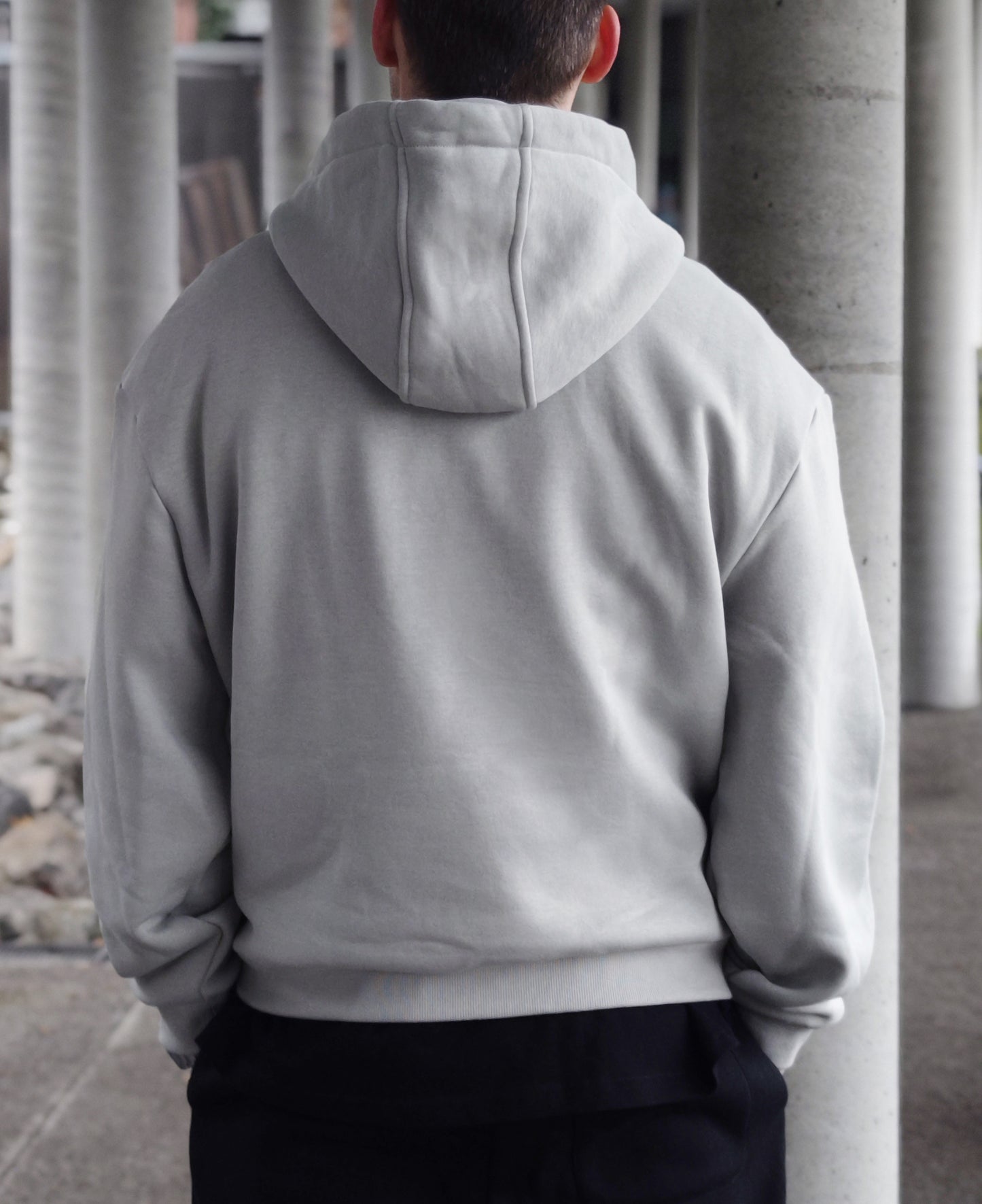 BASIC HOODIE - LIGHT ASPHALT